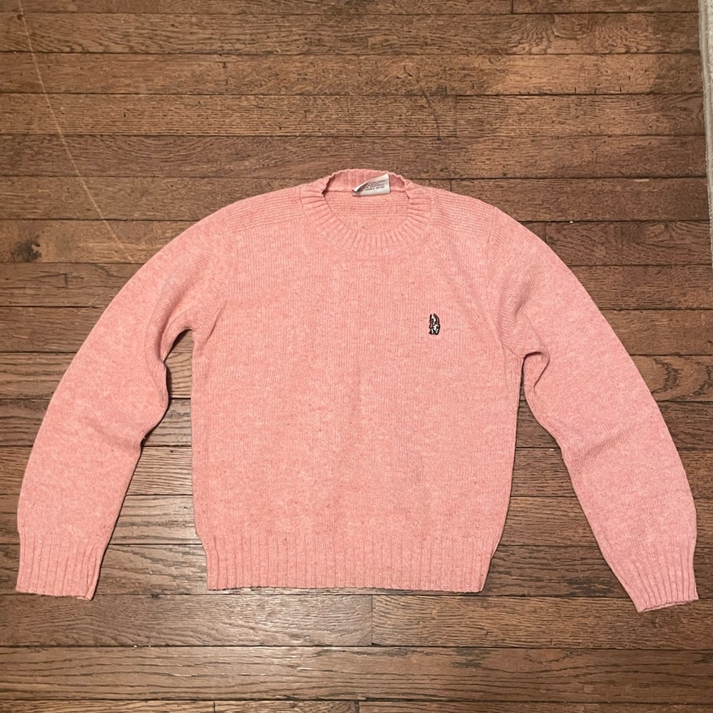 Pink Hush Puppies sweater